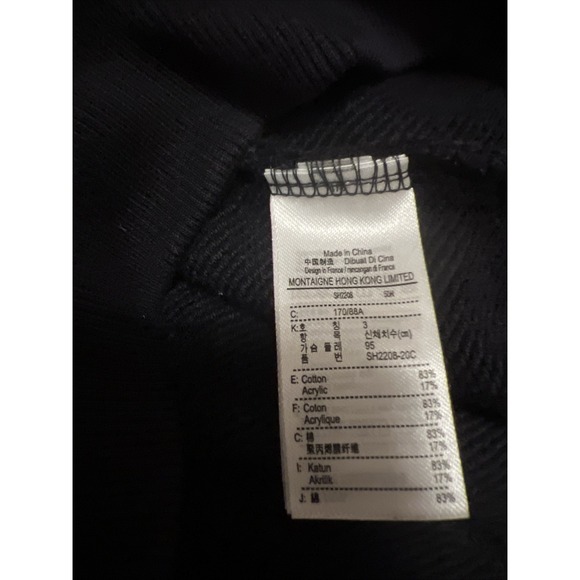 Lacoste Men's Varsity Blue Cotton Blend Tennis Sweater 80s Vintage, Sz S - Picture 8 of 8